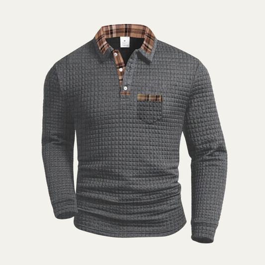 Men's Checked Jumper