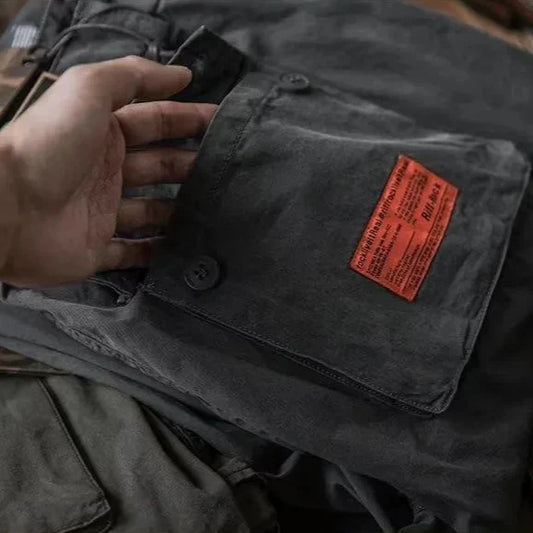Men's Patch Pocket Lightweight Cargo Trousers
