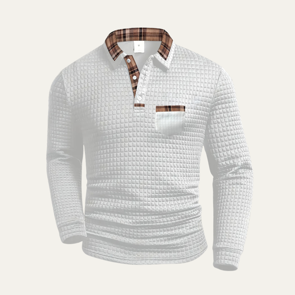 Men's Checked Jumper