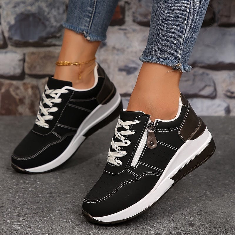 Women's Zip Up Outdoor Trainers for Everyday Wear