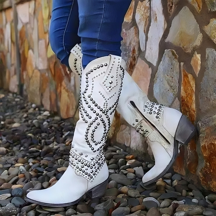 Women's Ankle Boots in White