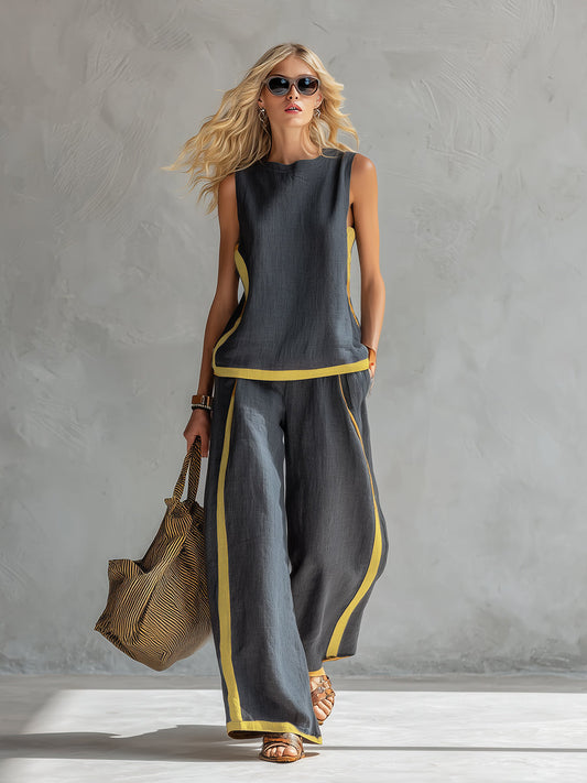 Women's Grey Three Piece Suit
