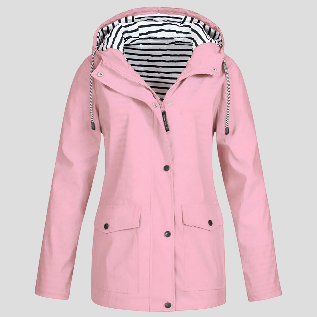 Women's Hooded Fleece Lined Bomber Jacket view 6