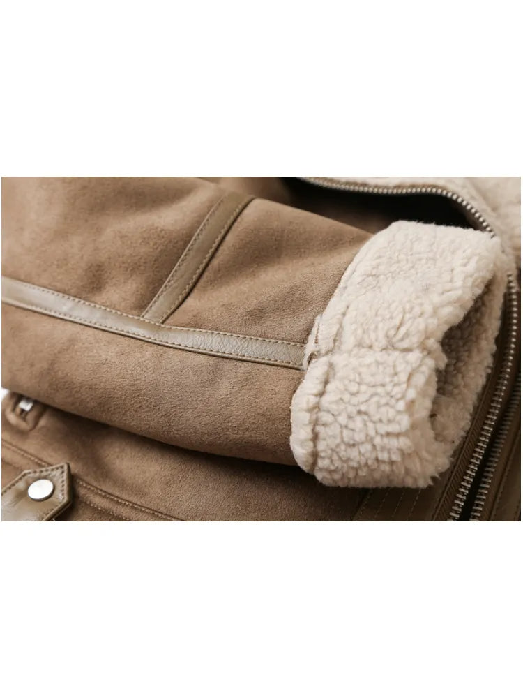 Women's Zip Up Casual Bomber Jacket view 7