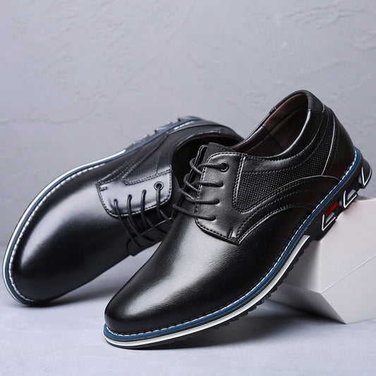 Men's Oxford Shoes in Charcoal Black