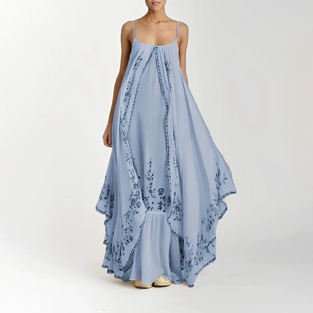 Women's Asymmetric Maxi Dress view 5