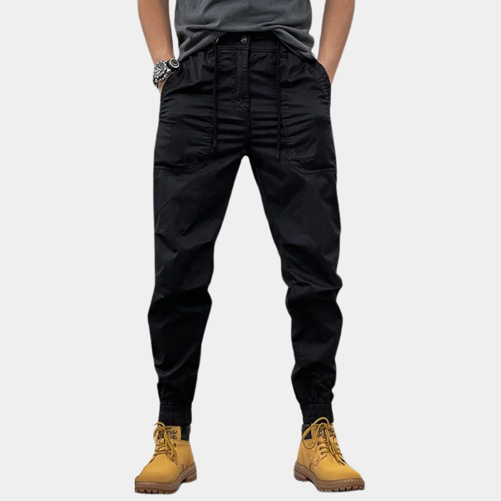 Men's Trousers in Black