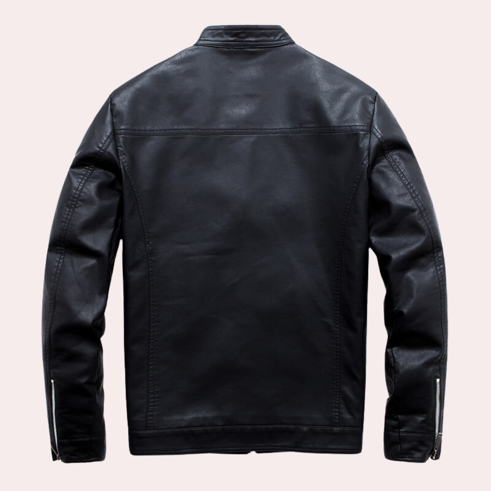 Men's Black Bomber Jacket