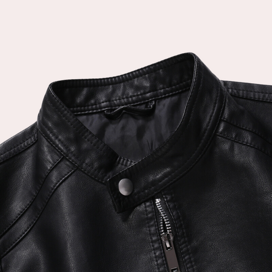 Men's Black Bomber Jacket