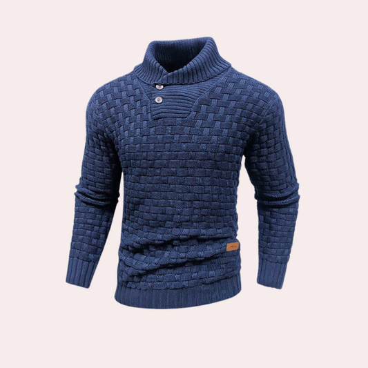 Men's Blue Jumper in Blue