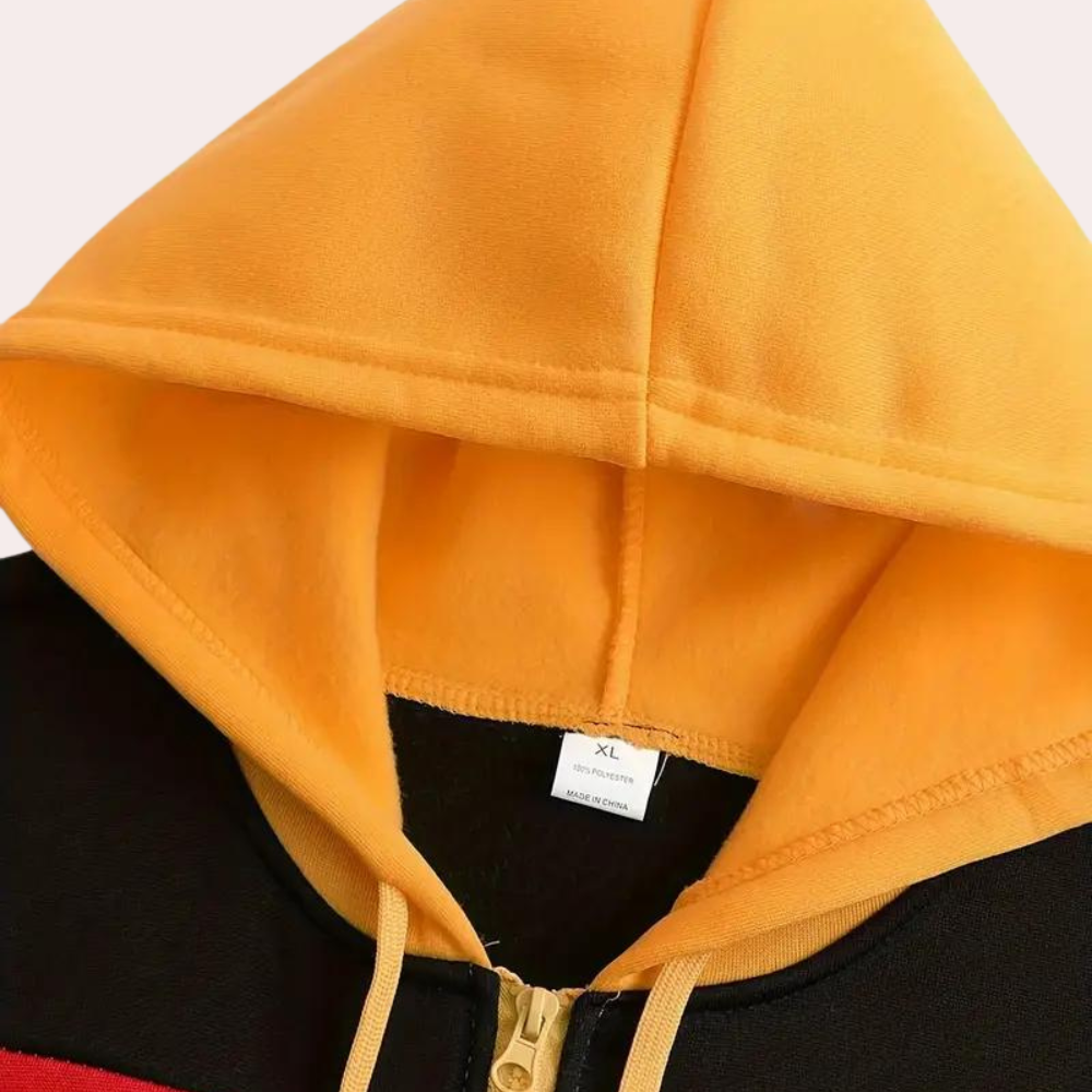 Men's Orange Hoodie