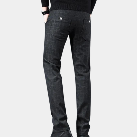Men's Checked Trousers