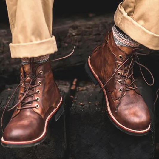 Men's Black Ankle Boots