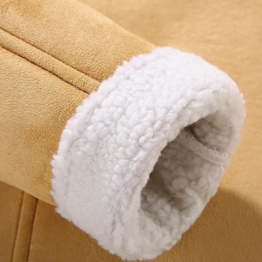 Men's Camel Comfort Winter Coat