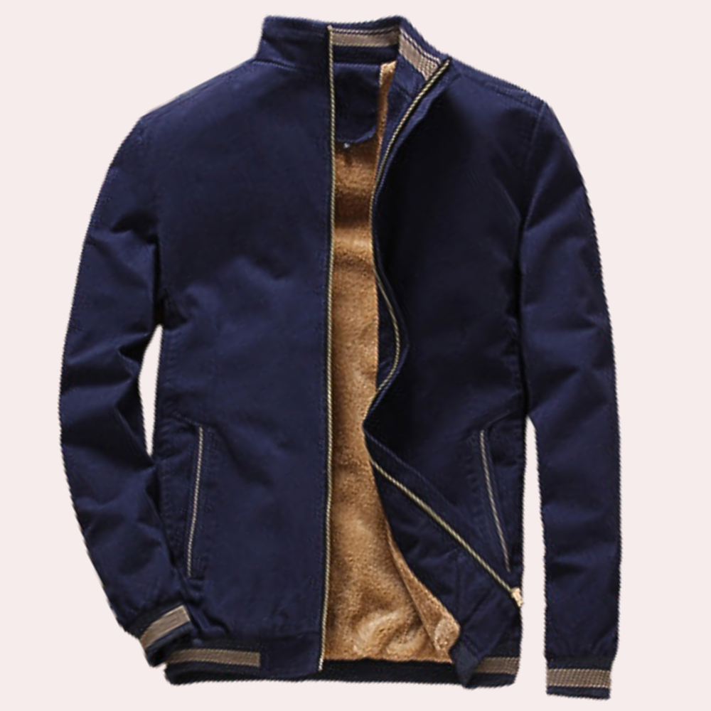 Men's Beige Winter Coat