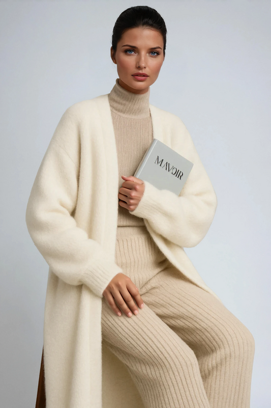 Women's White Cardigan