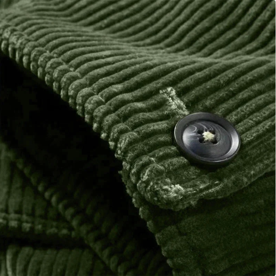 Men's Green Relaxed Fit Bomber Jacket