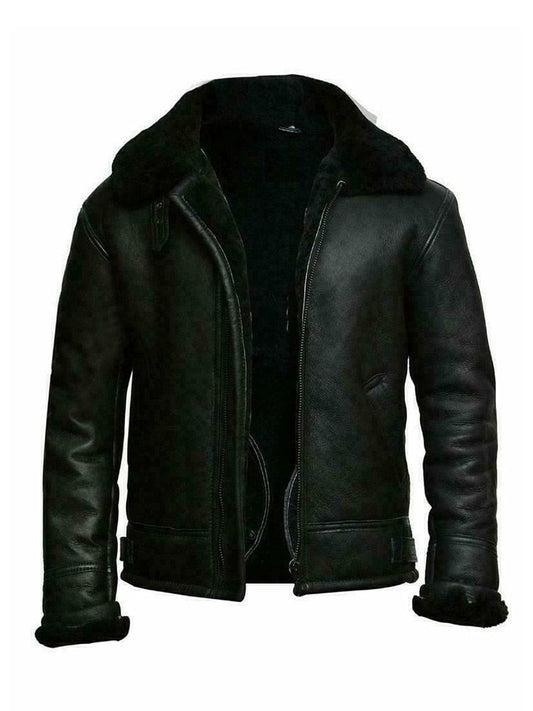 Men's Cropped Bomber Jacket