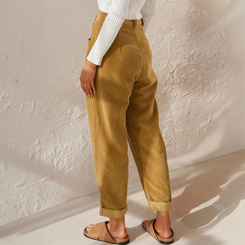 Women's High Waisted Trousers
