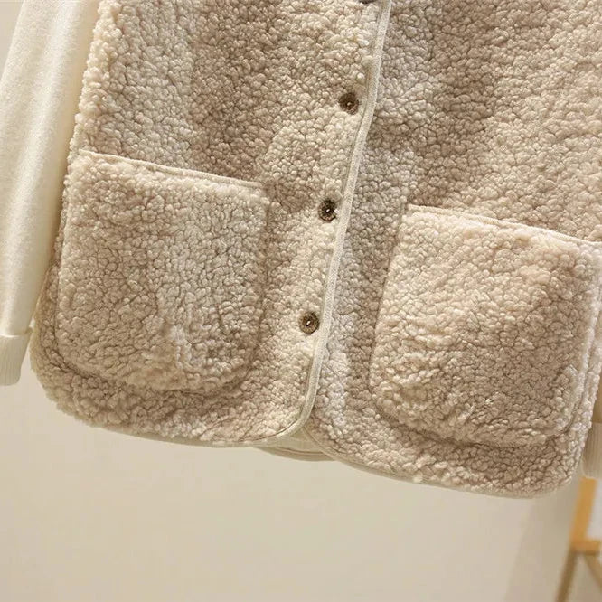 Women's Fleece Lined Patch Pocket Casual Gilet view 12