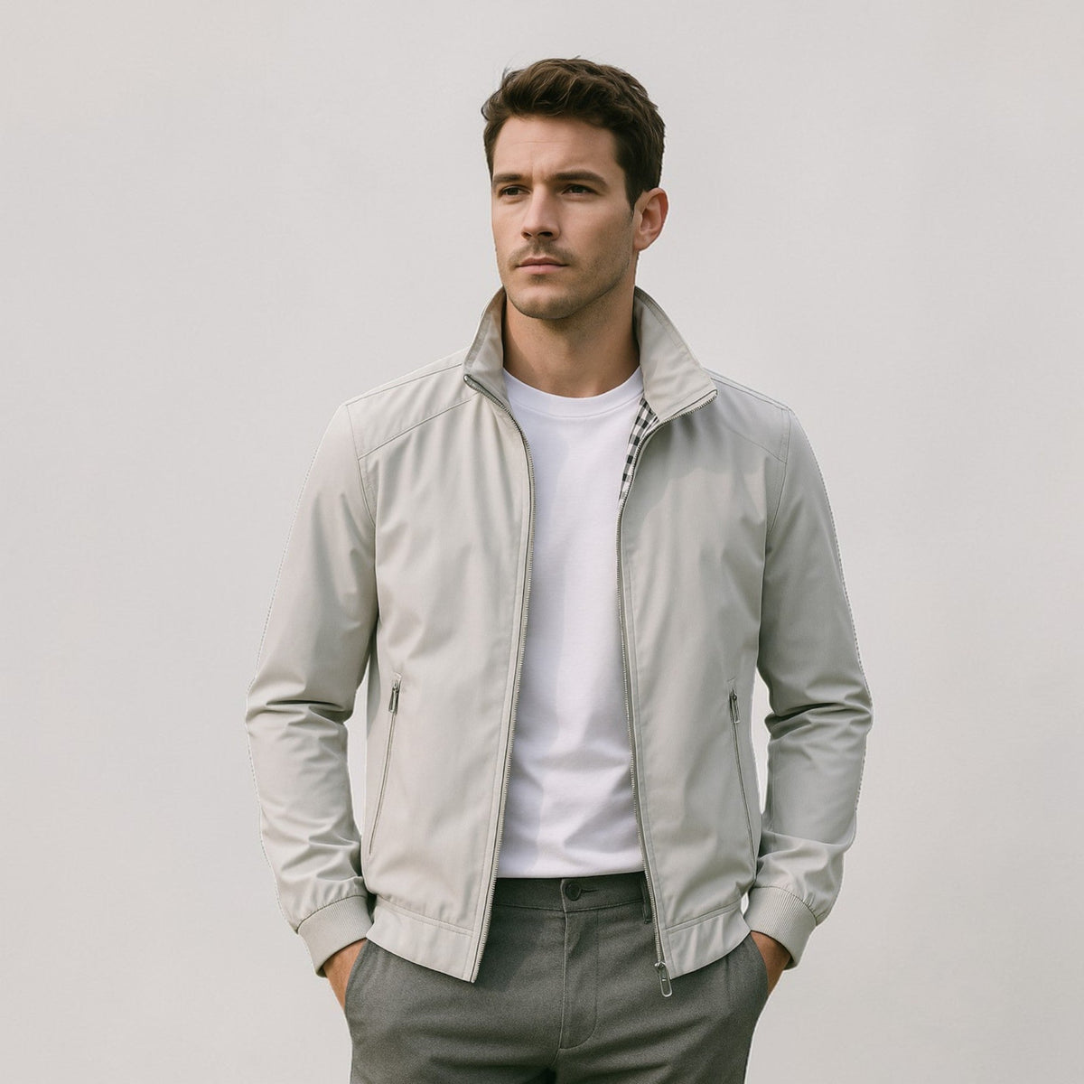 Men's Lightweight Jacket in Grey