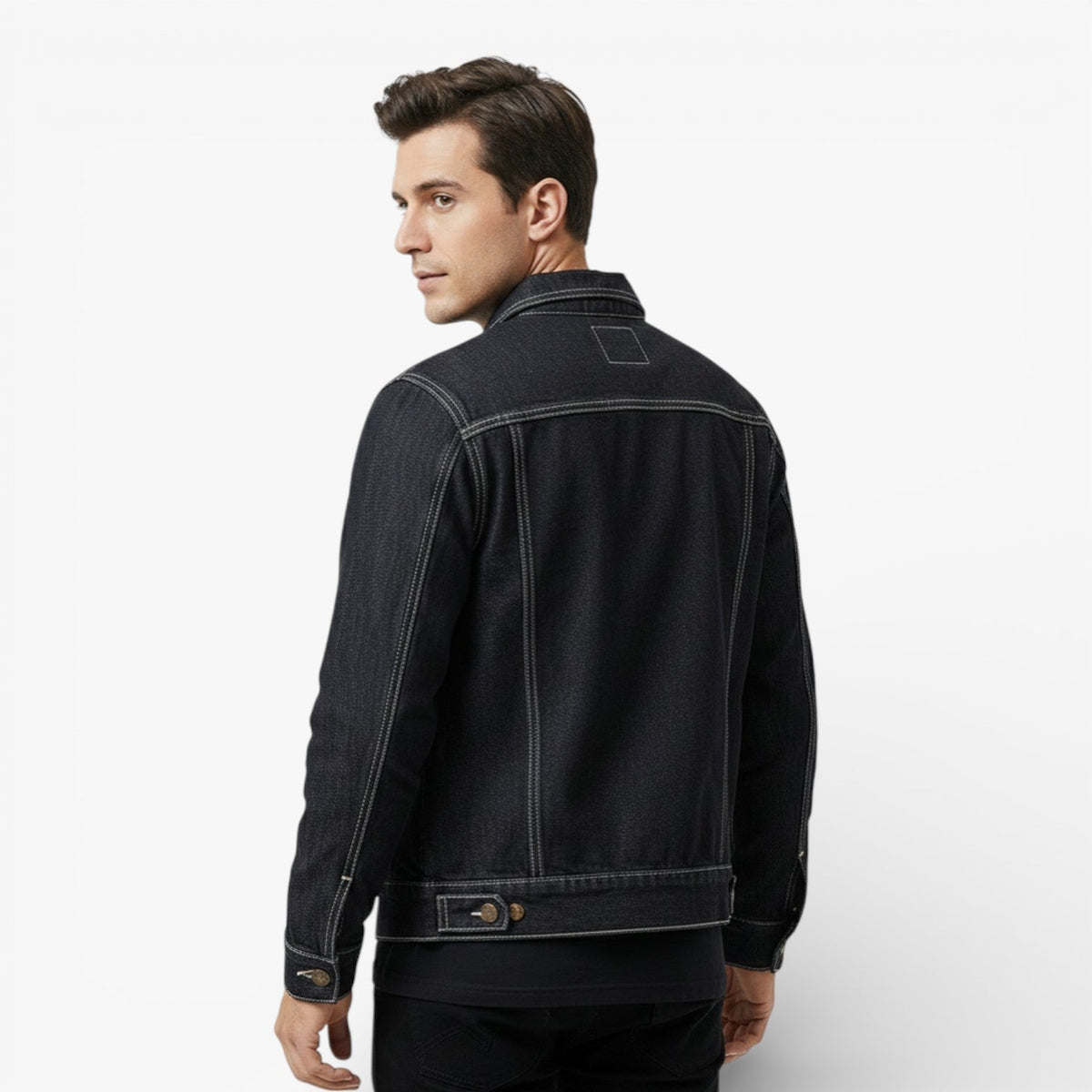 Men's Blue Vintage Denim Jacket