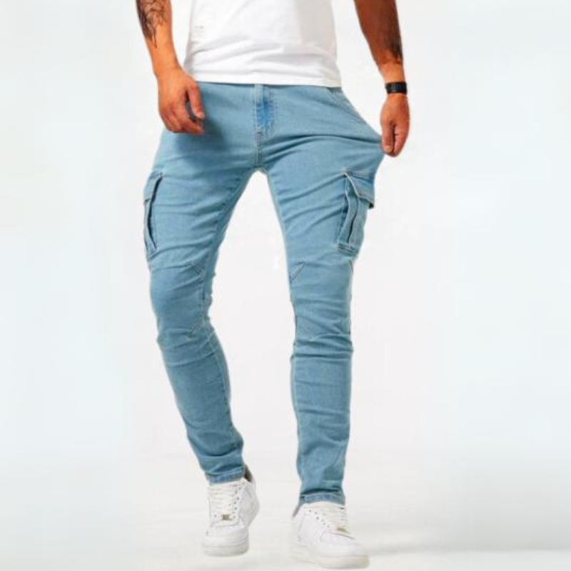 Men's Slim Fit Casual Jeans