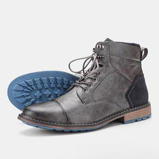 Men's Grey Ankle Boots