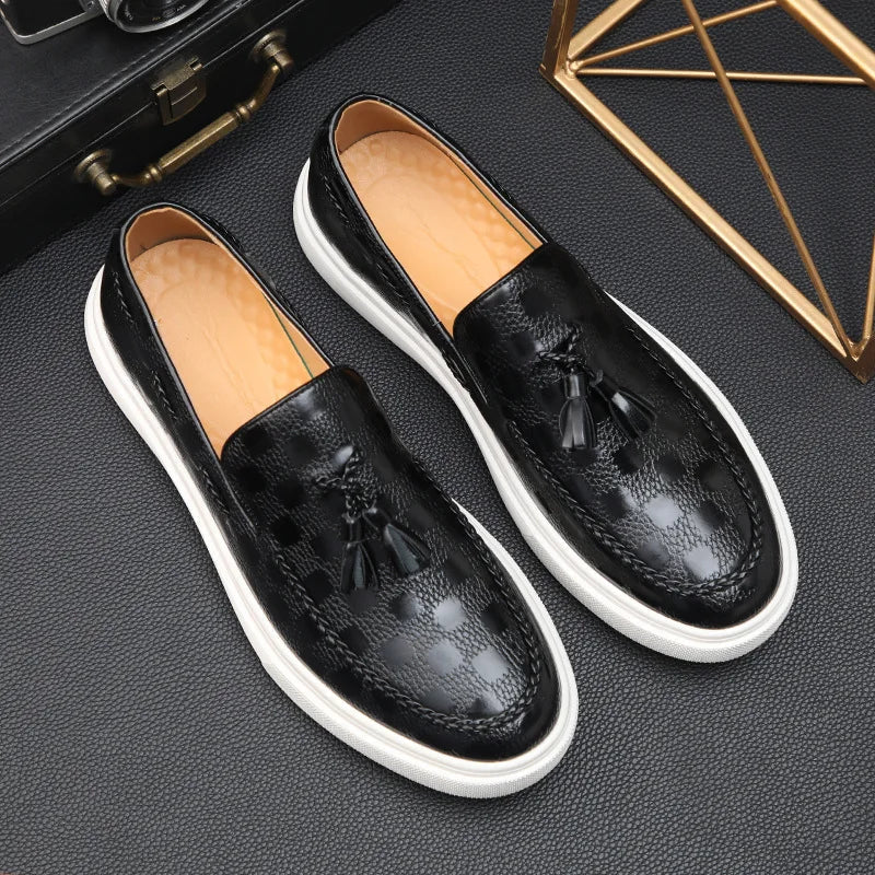 Men's Black Loafers