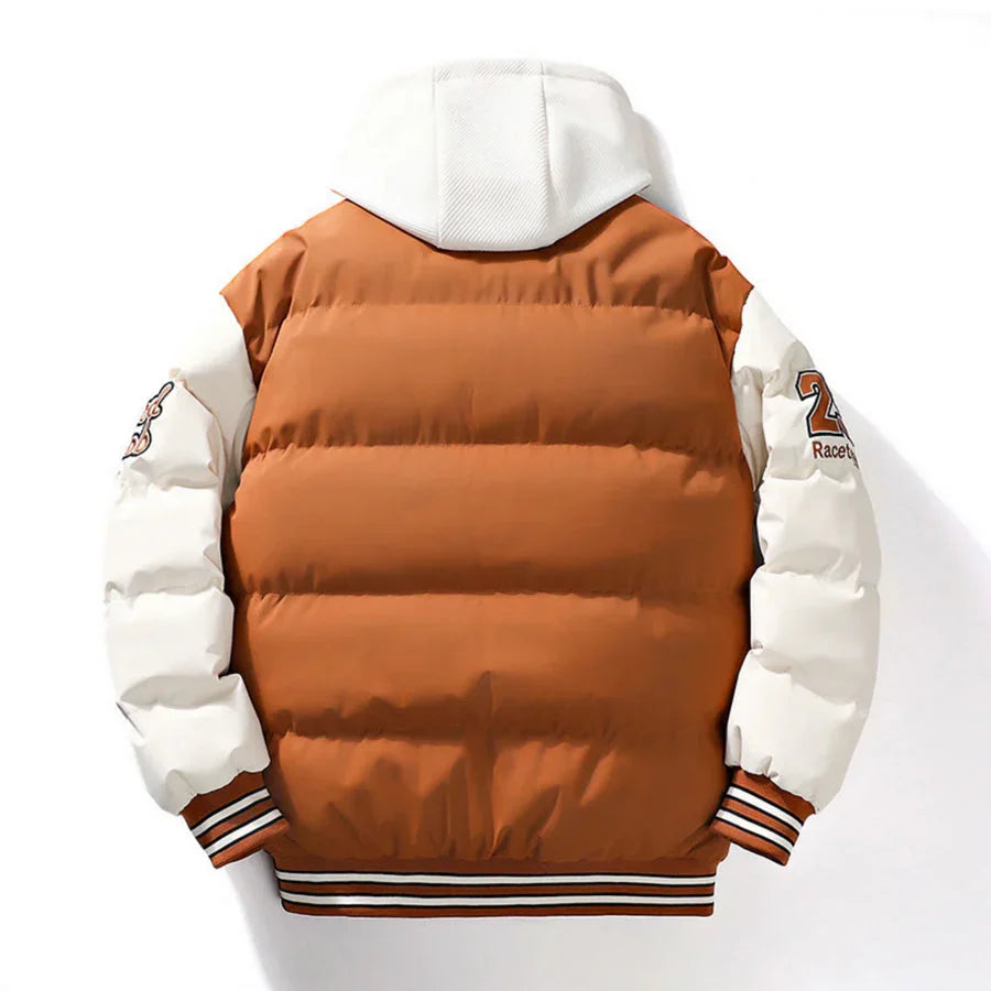 Men's Black Puffer Jacket