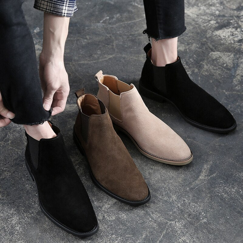 Men's Black Chelsea Boots