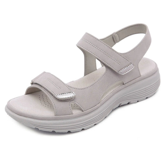 Women's Blue Sandals in Gray