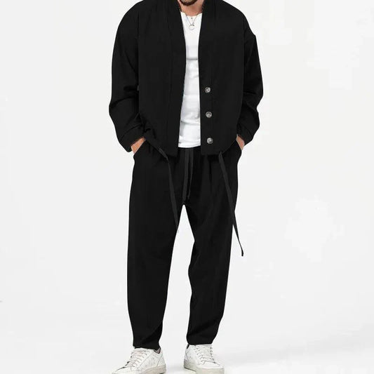Men's Drawstring Winter Coat