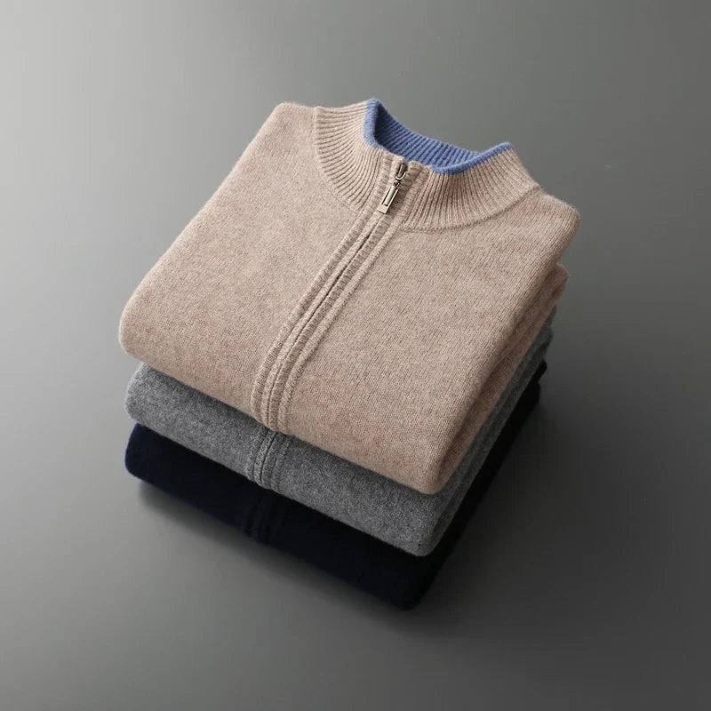 Men's Zip Up Winter Coat