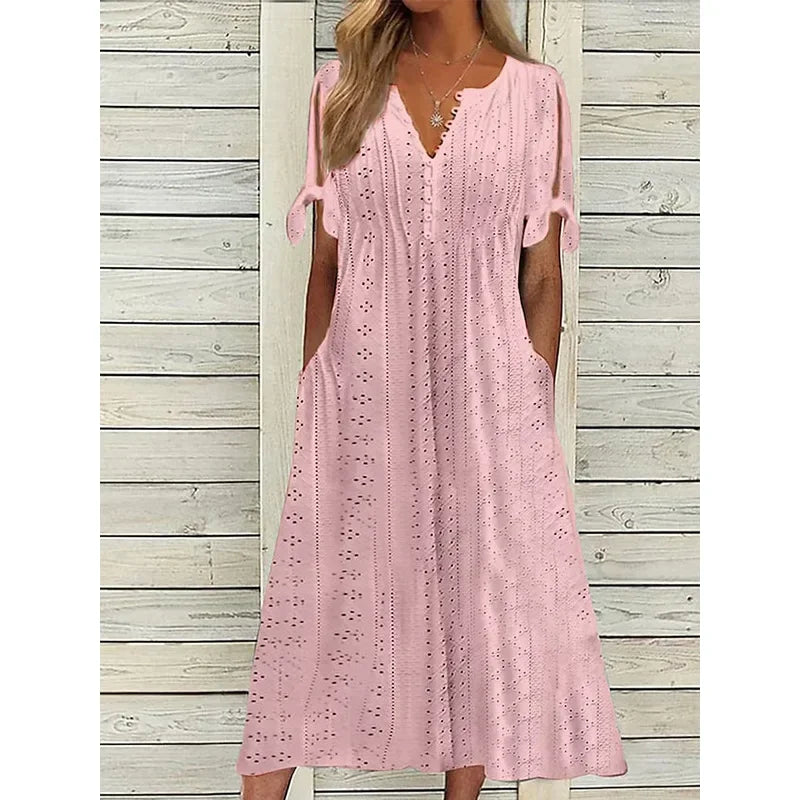 Women's Relaxed Fit Midi Dress