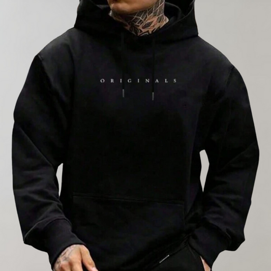 Men's Knitted Oversized Hoodie view 2