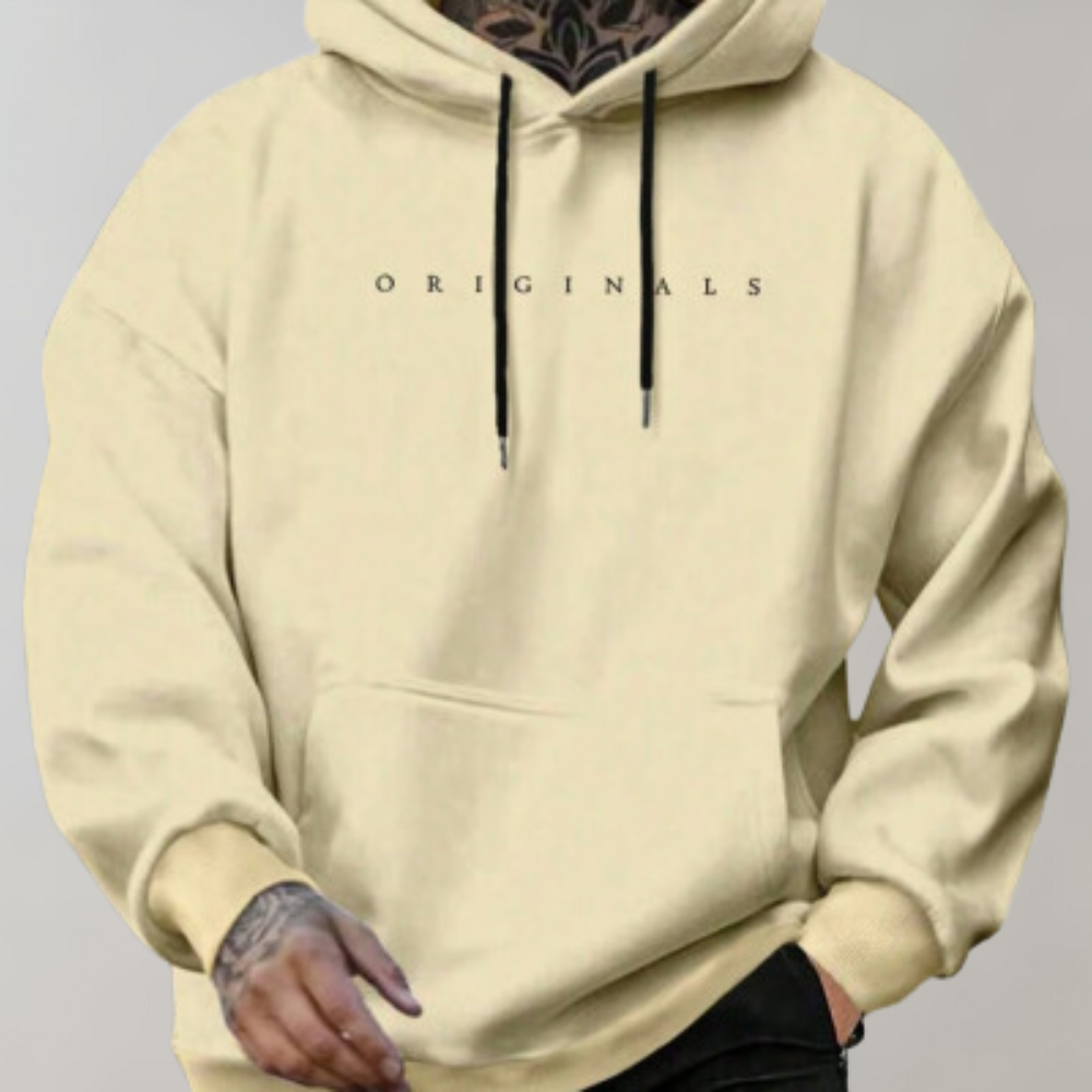 Men's Knitted Oversized Hoodie view 3
