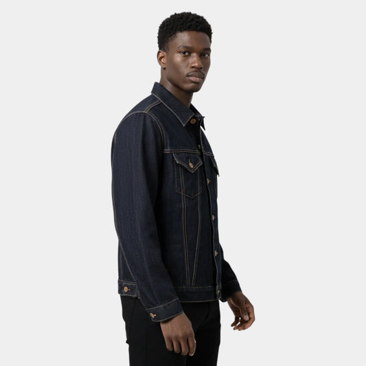 Men's Chest Pocket Denim Jacket