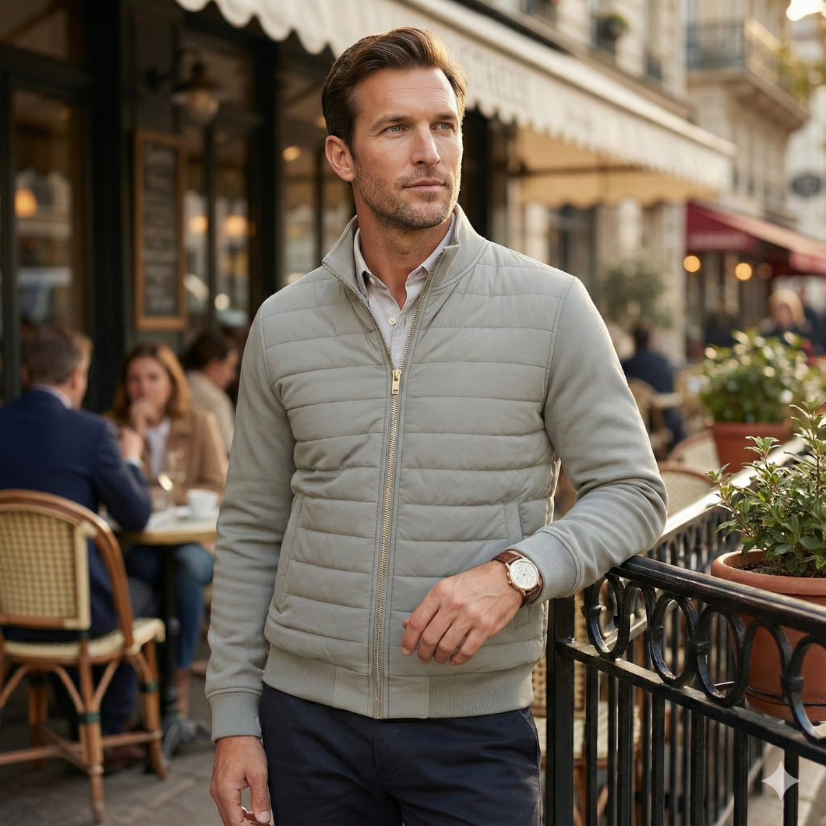 Men's Lightweight Puffer Jacket