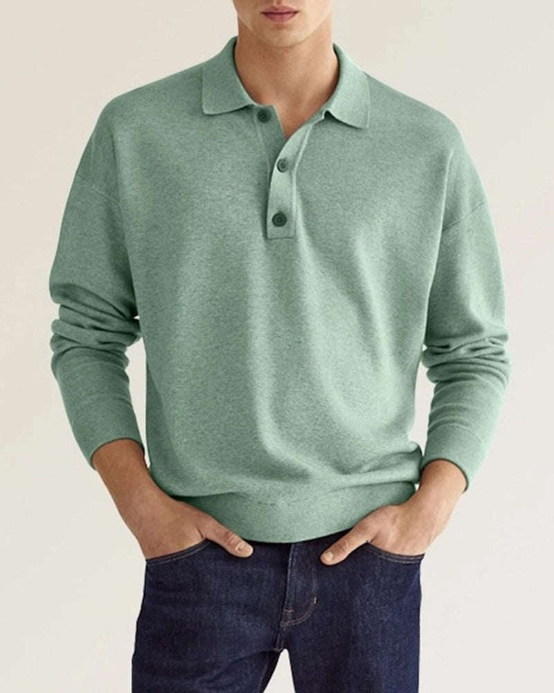 Men's Knitted Long Sleeve Jumper view 8