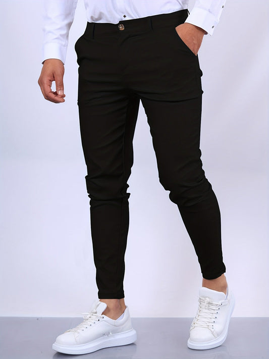 Men's Chinos in Black