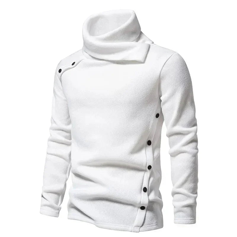 Men's Stand Collar Jumper
