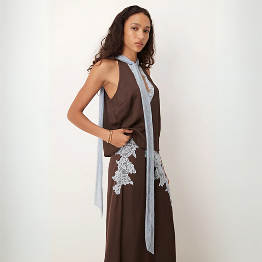 Women's Brown Two Piece Set view 2