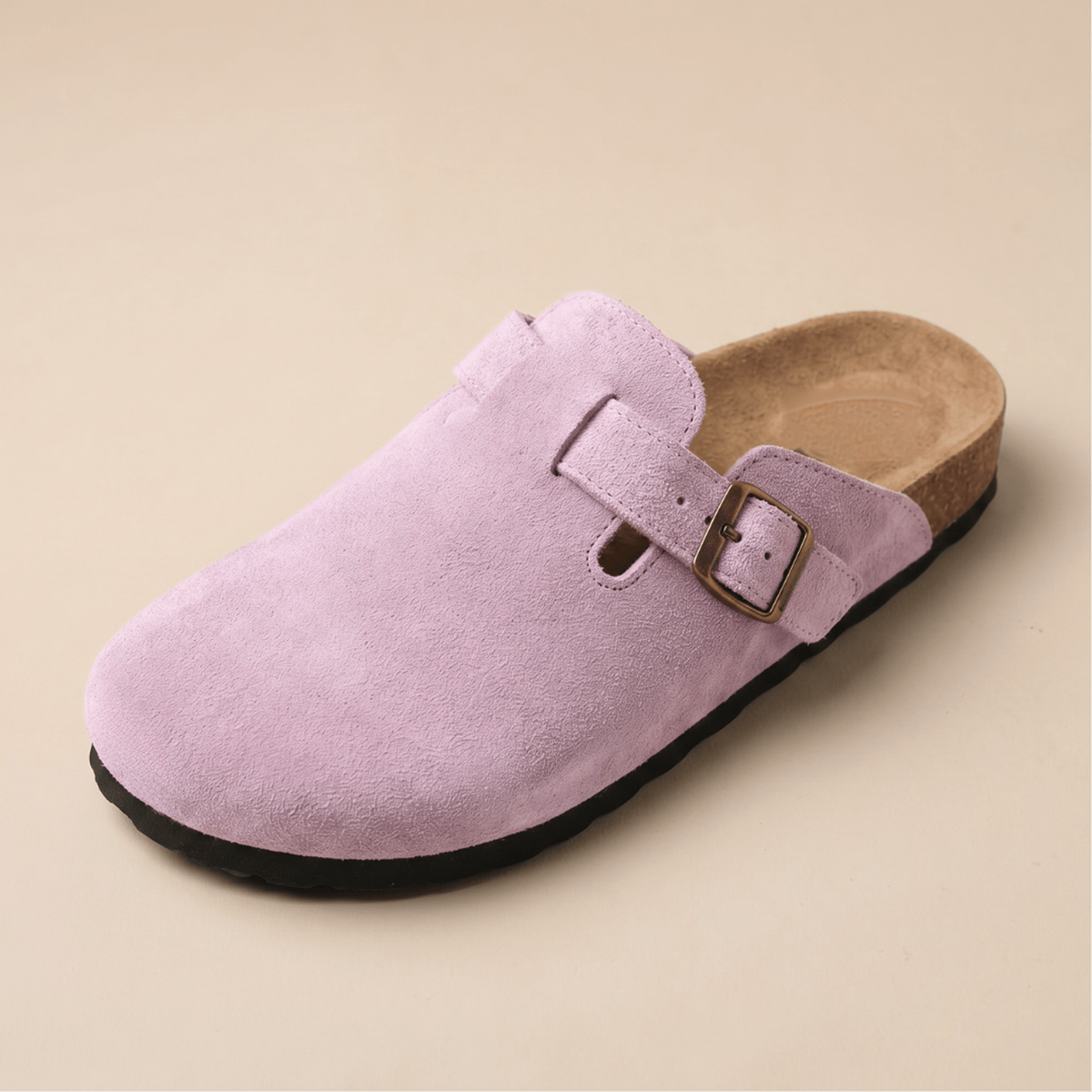 Women's Buckle Detail Casual Clogs