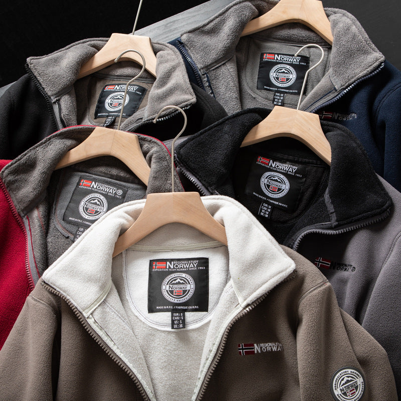 Men's Gray Winter Coat