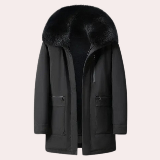 Men's Blue Comfort Winter Coat