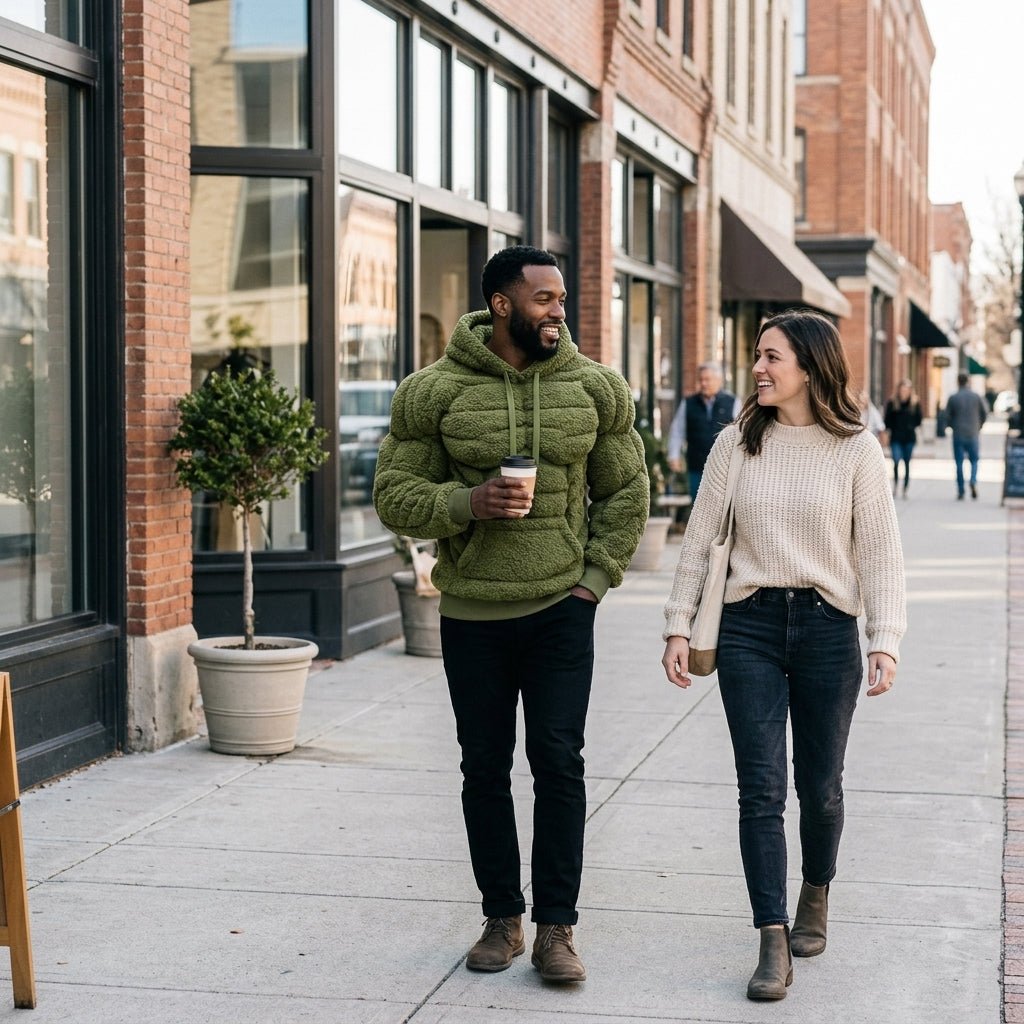 Men's Brown Jumper