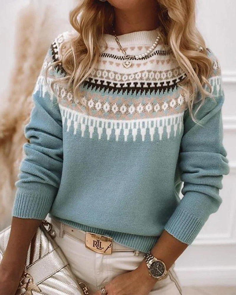 Women's Printed Jumper