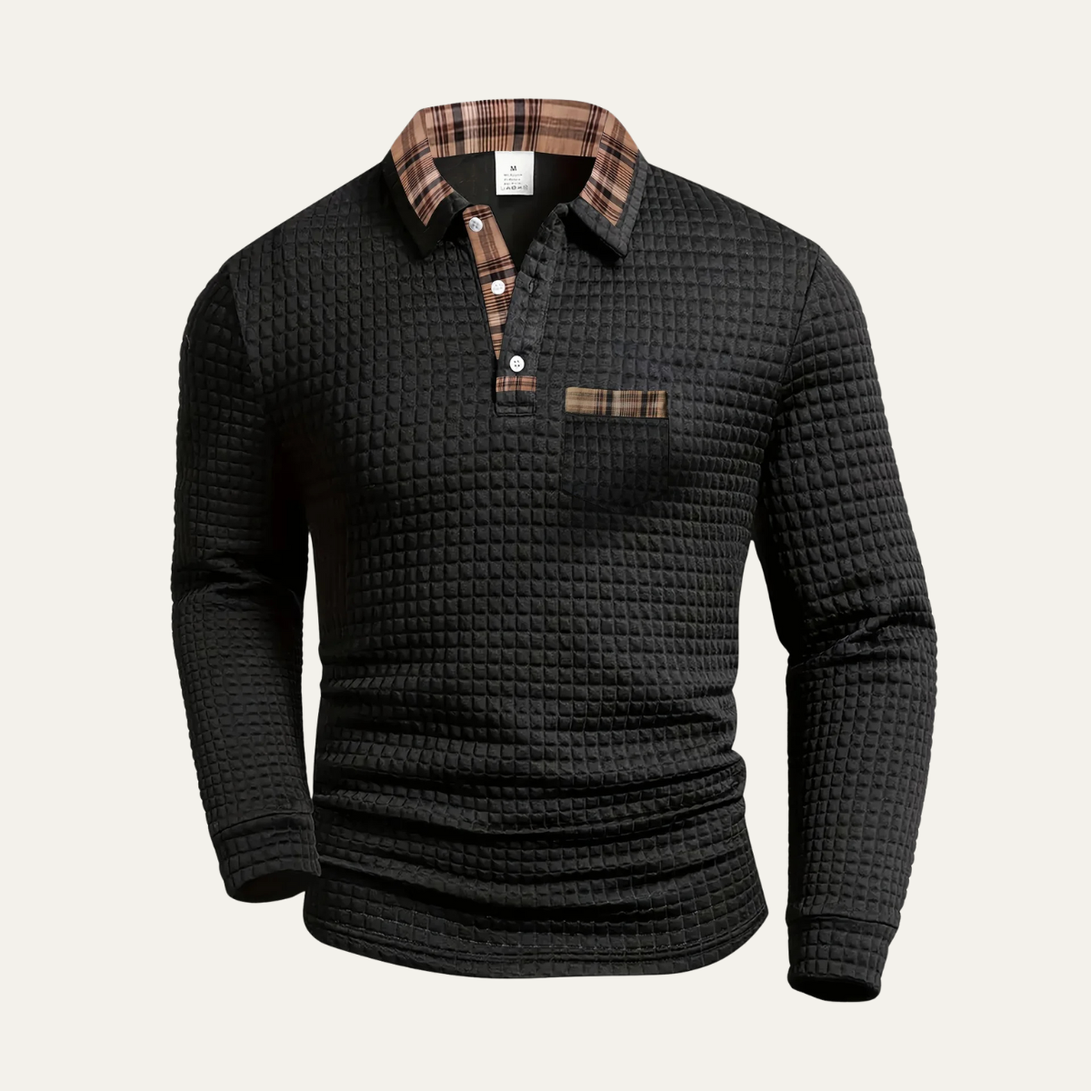 Men's Checked Jumper