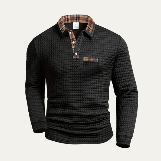 Men's Checked Jumper